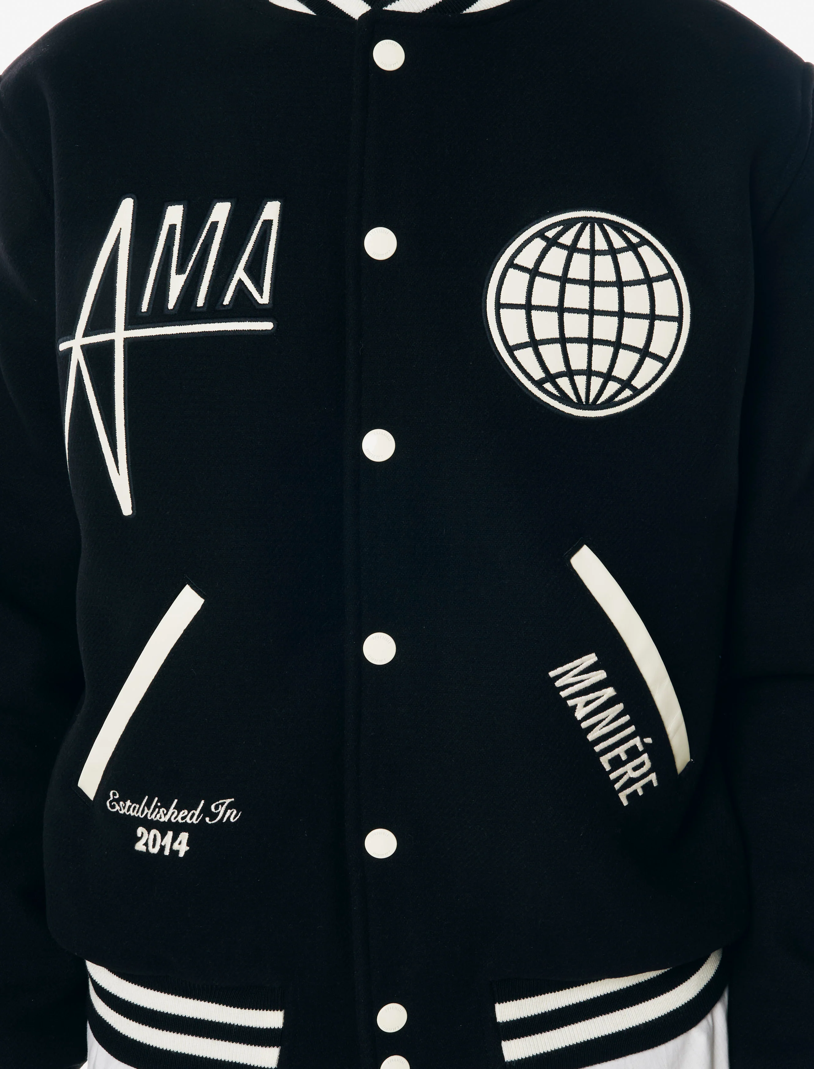 A MA MANIÉRE ANNIVERSARY VARSITY JACKET - Image 3