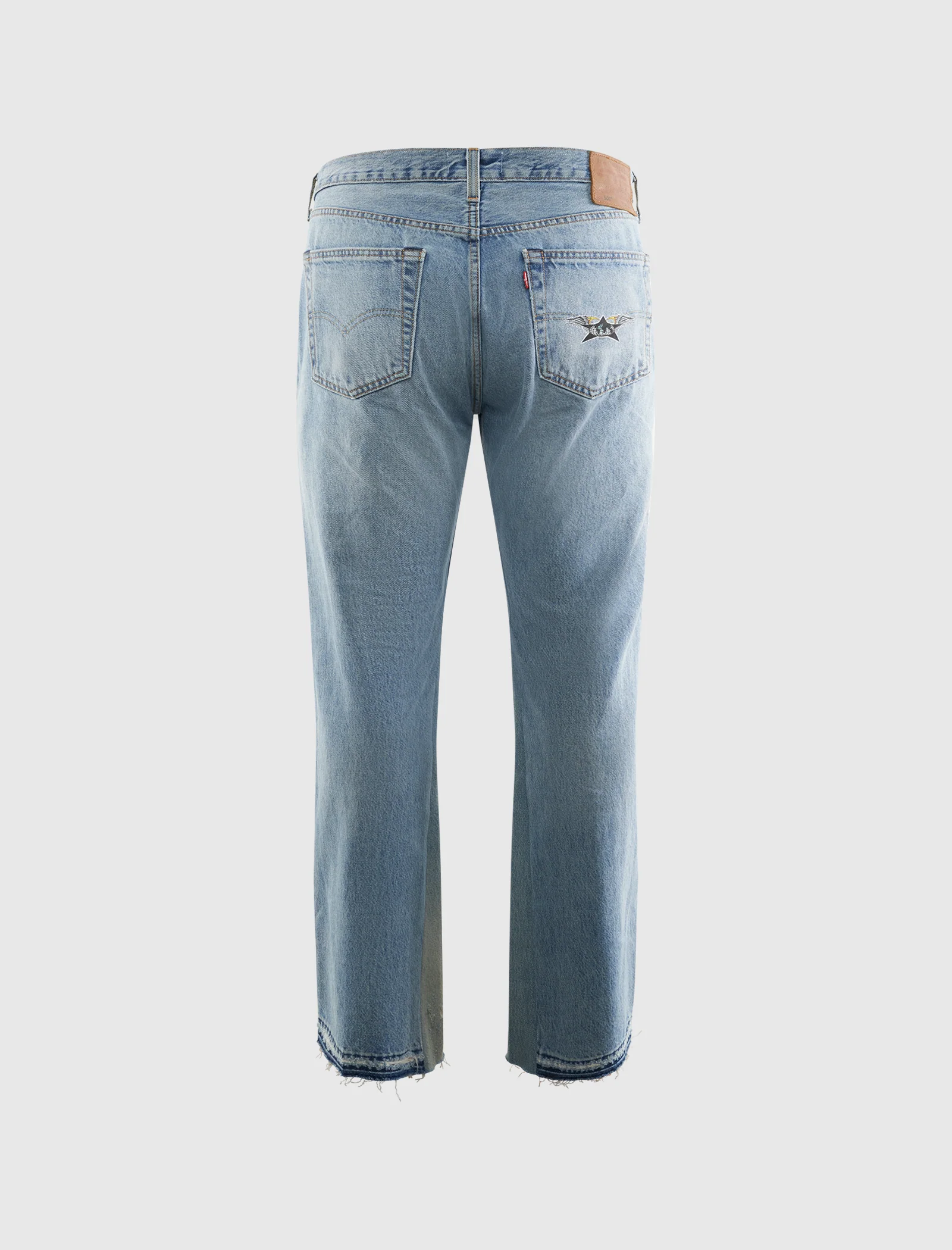DENIM STUDDED JEANS - Image 3