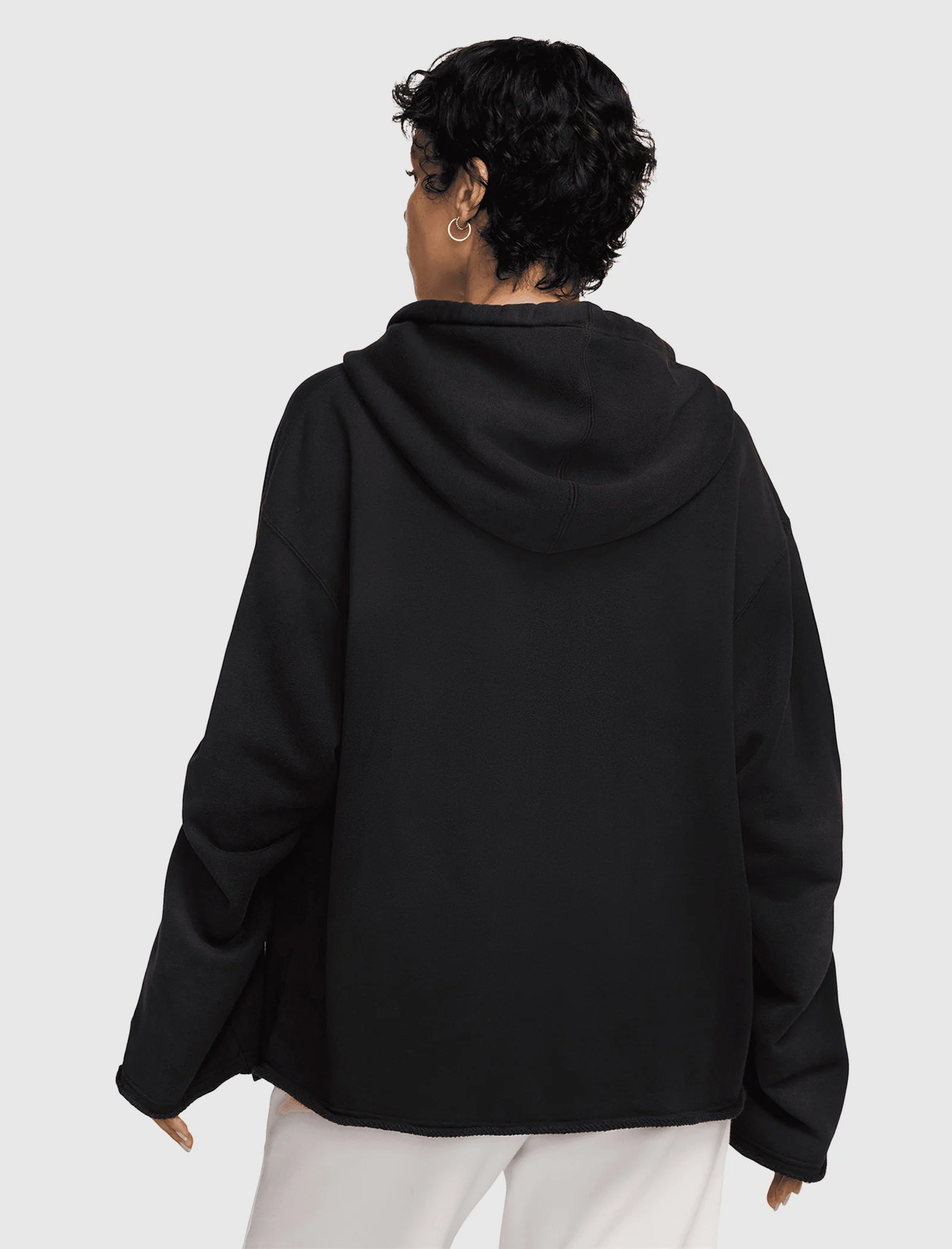 WOMEN'S WASHED HOODIE SWARVOSKI LOGO - Image 3