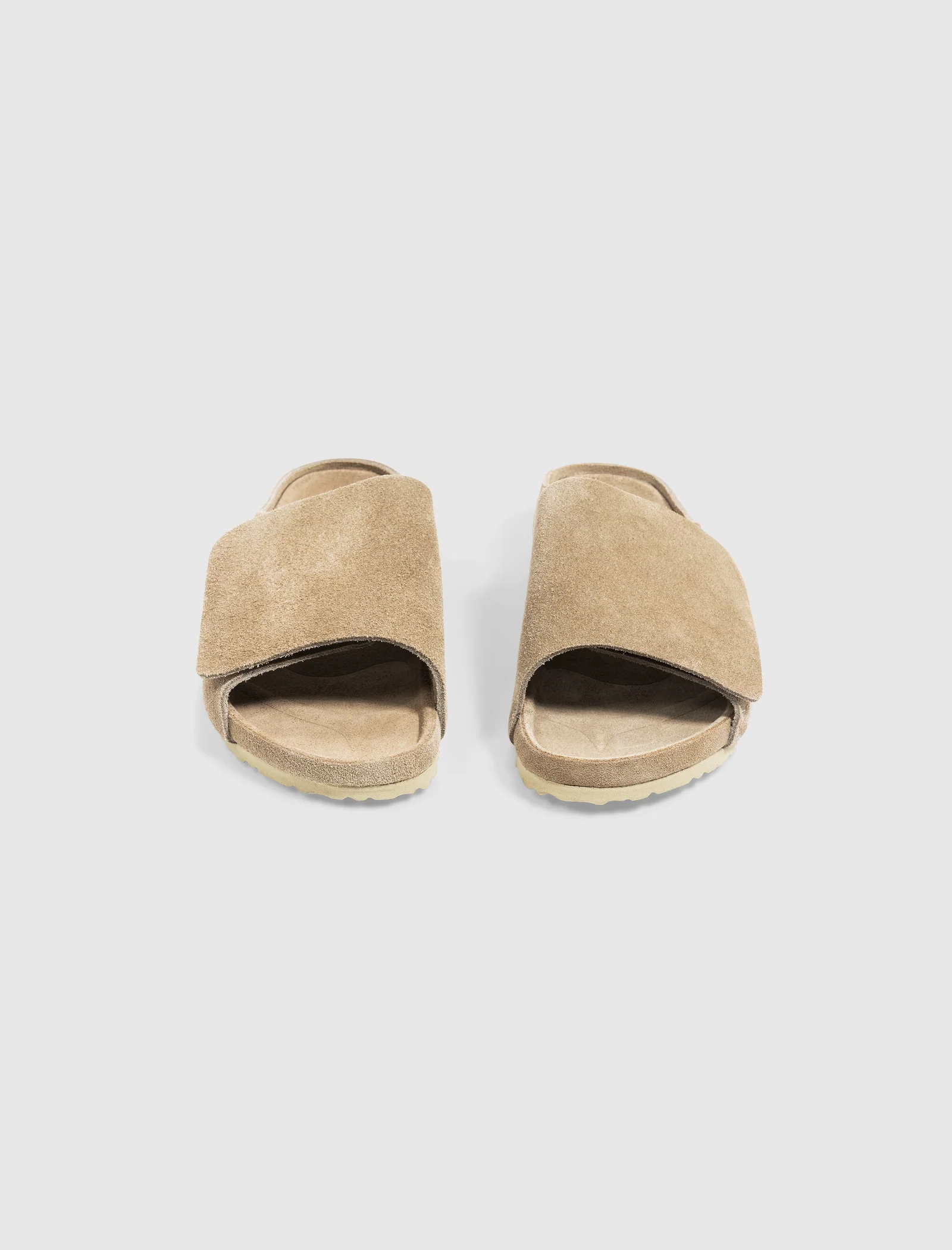 KIDS FEAR OF GOD X BIRKENSTOCK THE LOS FELIZ SUEDE "TAUPE" - Image 5