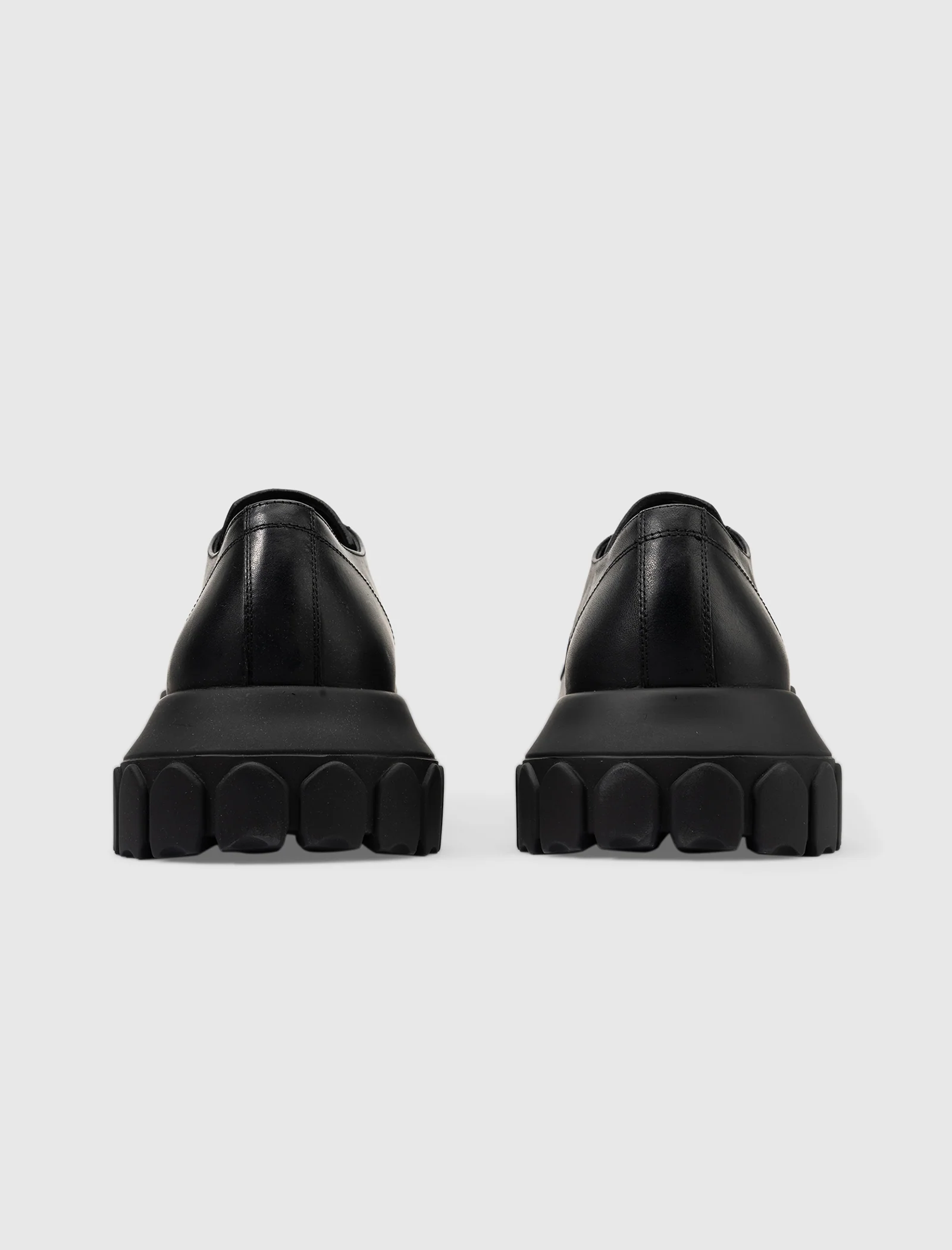 LIDO LACE-UP BOZO TRACTOR  "BLACK/BLACK" - Image 7