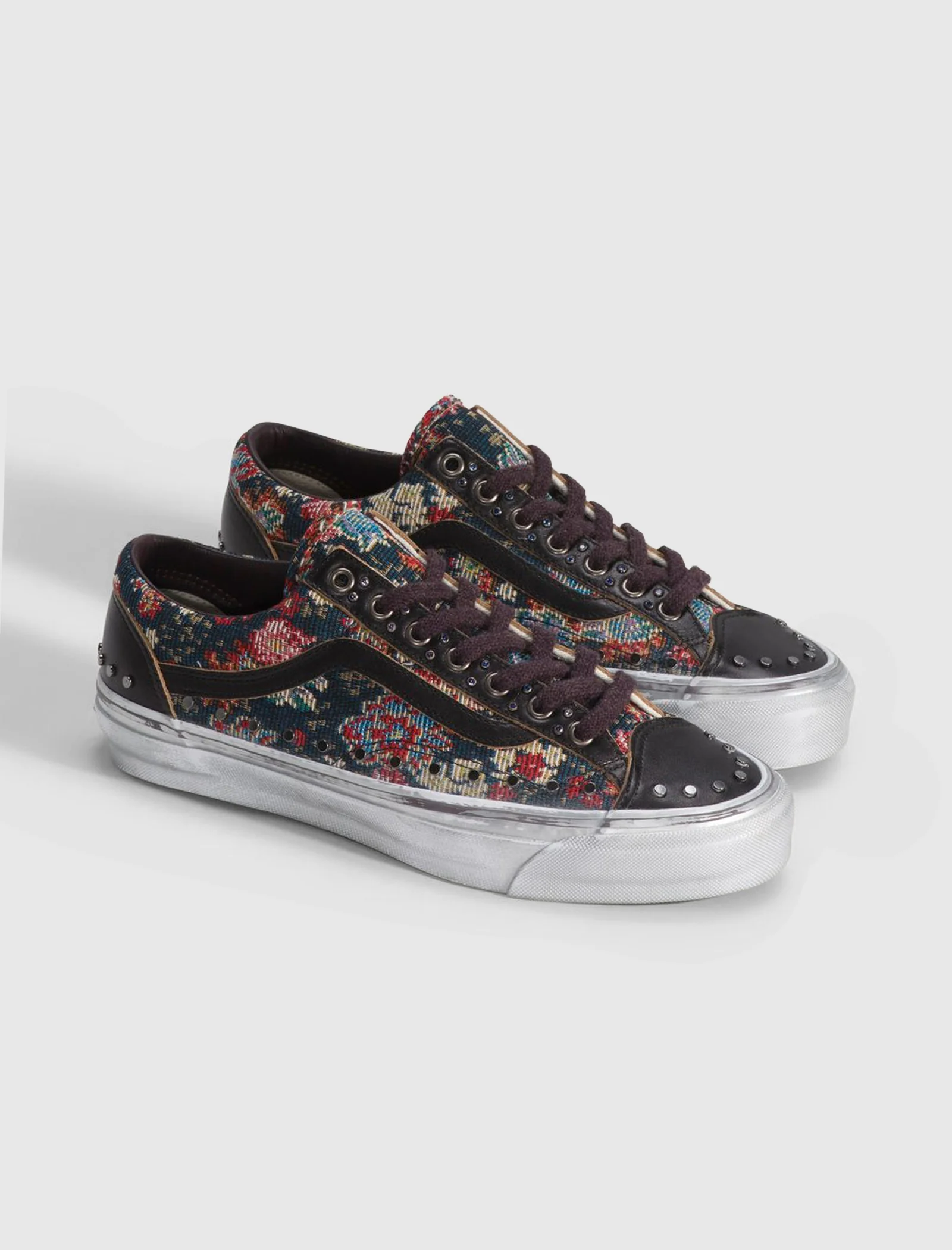 OTW OLD SKOOL 36 VIBRAM "FLORAL BLACK" - Image 3