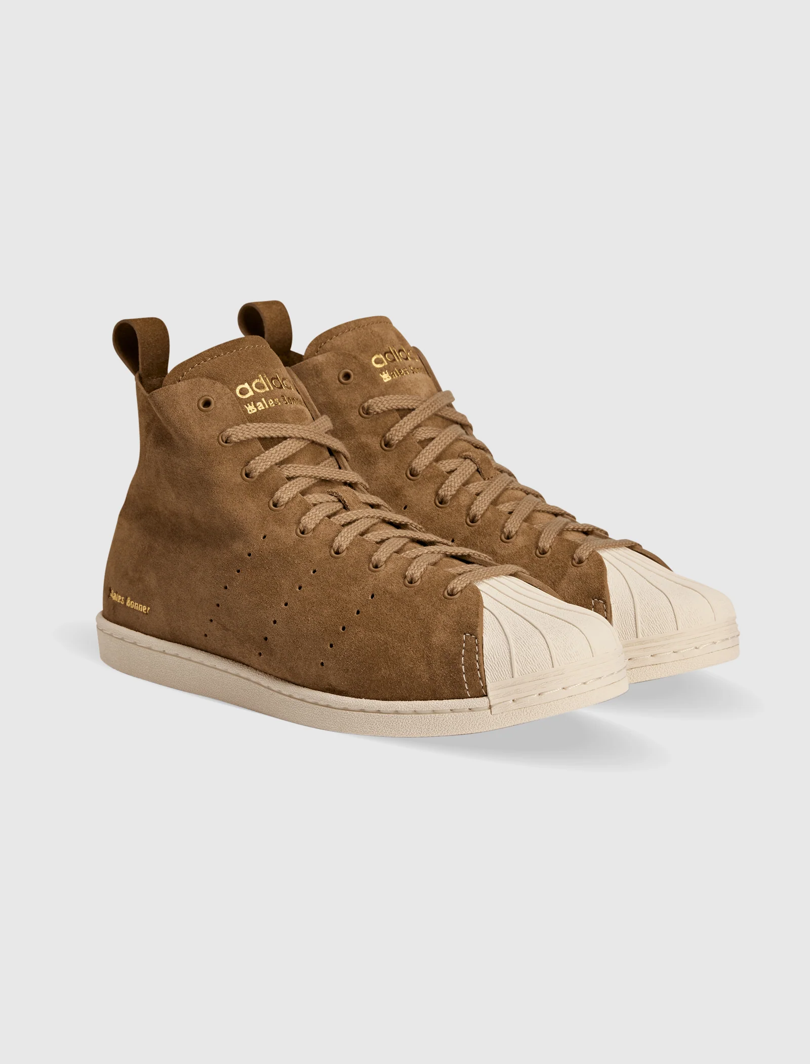 WALES BONNER SUPERSTAR HI "TAN/CREAM" - Image 3