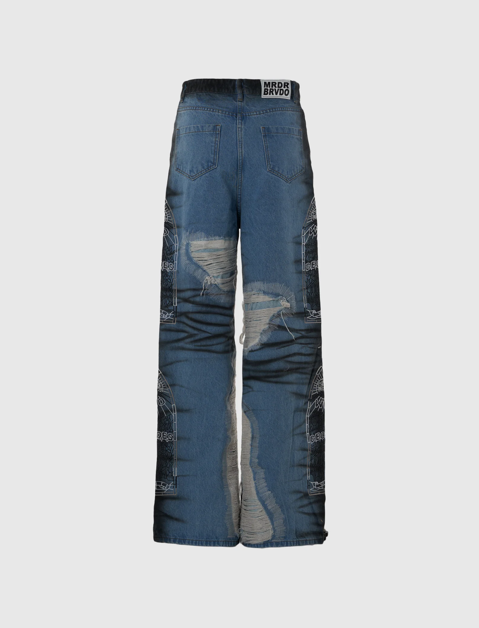 WOMEN'S NOIR STRIPE DENIM - Image 6
